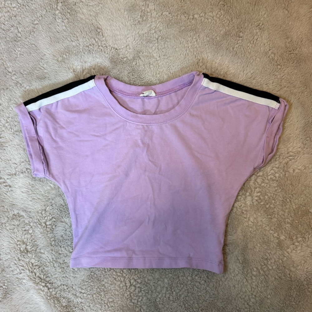 Garage Purple Crop Top | Size XXS
